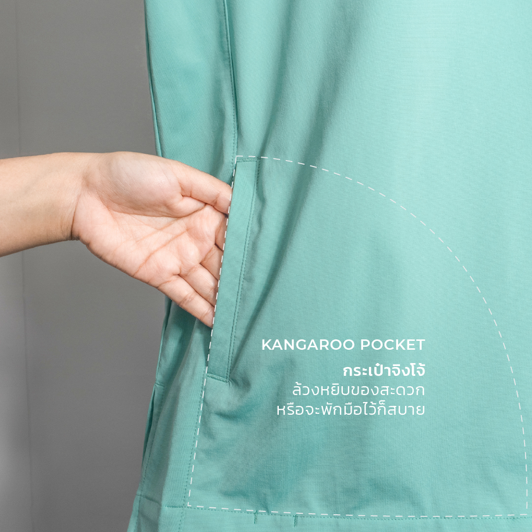 เสื้อสครับส์ แบบ Newton รุ่น Graphene - ผู้หญิง - Image 8